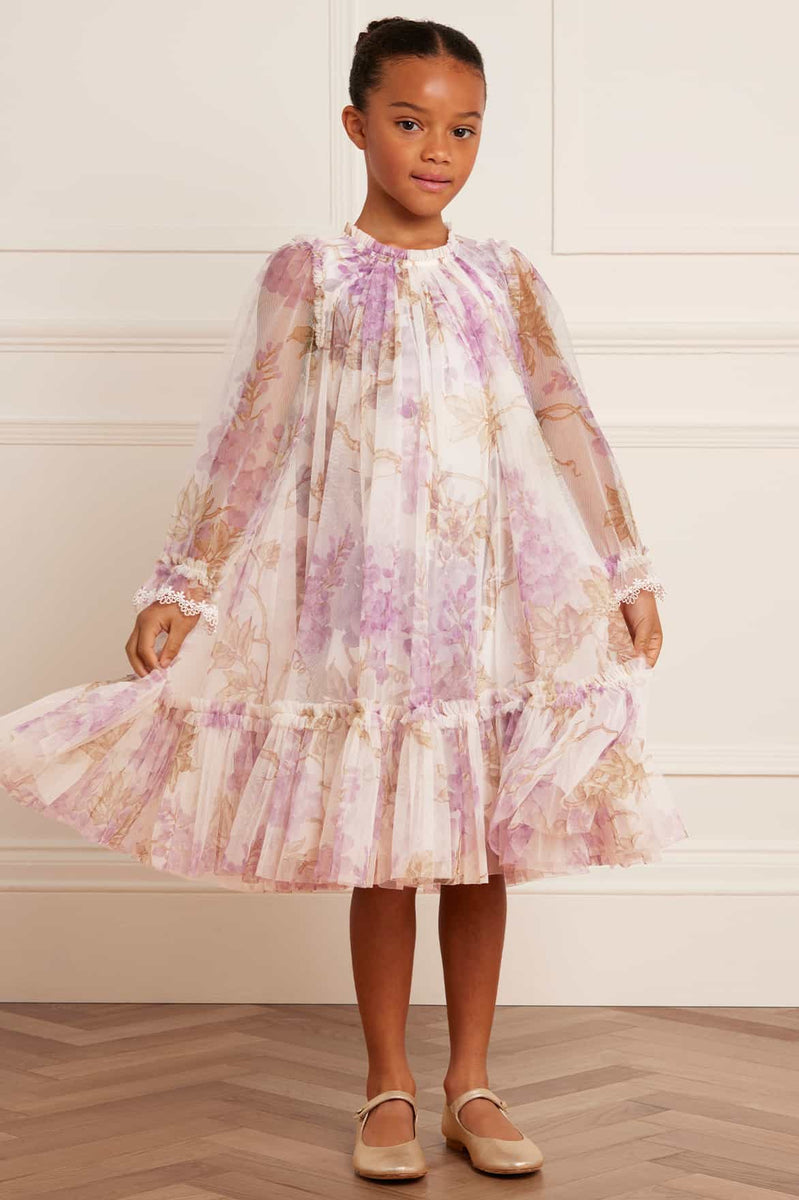 Smocked sweets shops Wisteria princess dress