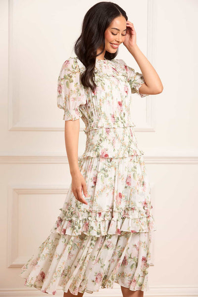 Colette's Rose Emilia Georgette Ballerina Dress