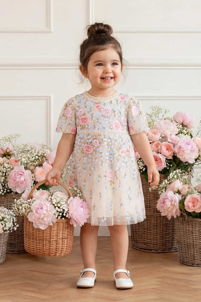 Cressida Embroidery Baby Dress