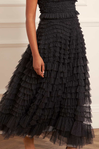 Hattie Ruffle Ankle Rock