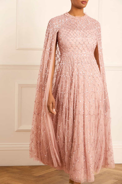 Καρδιά πλέγμα αστράγαλο φόρεμα