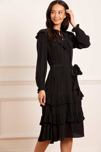 Joelle Crepe Midaxi Dress