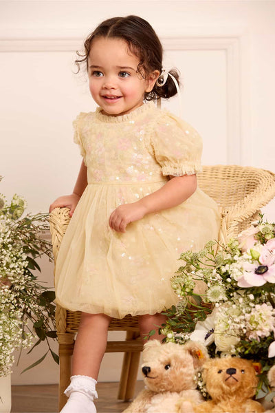 Robe de bébé à confettis