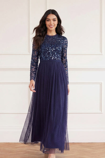 Robe à cheville à corsage Tempest