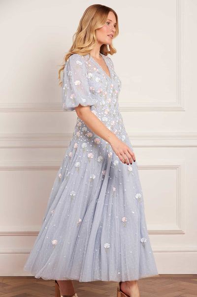 Dandelion Ditsy Ankle Gown