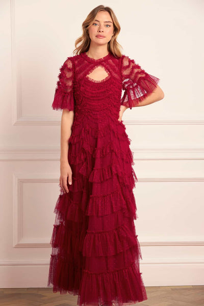 Aviana Short Sleeve Gown