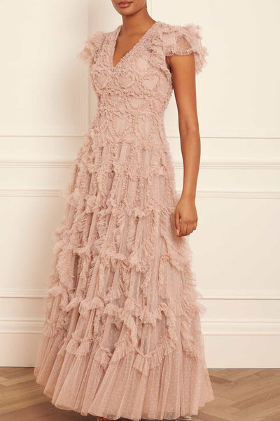 Abito Amorette con scollo a V