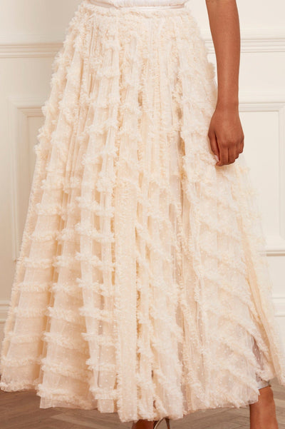 Florence Ruffle Gonna alla caviglia