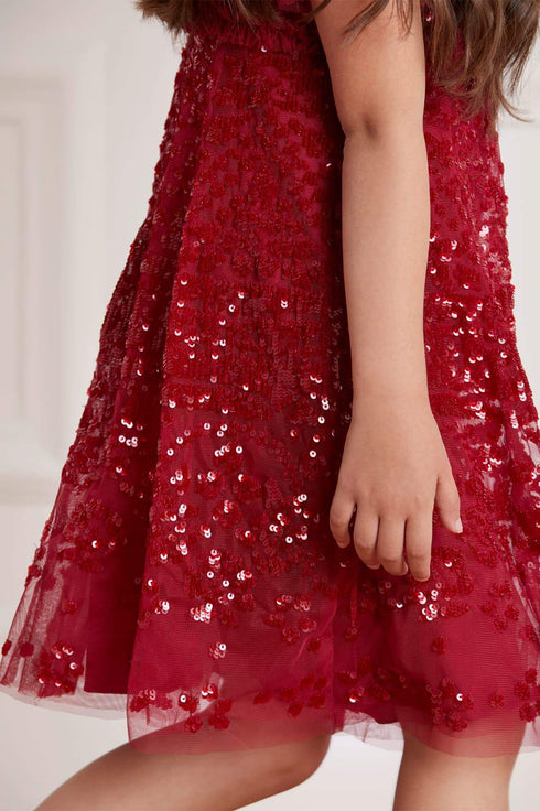 Sukienka Aurora Kids - Czerwony