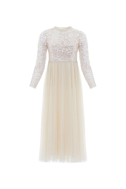 Vestido Tempest Bodice Ballerina - Bege