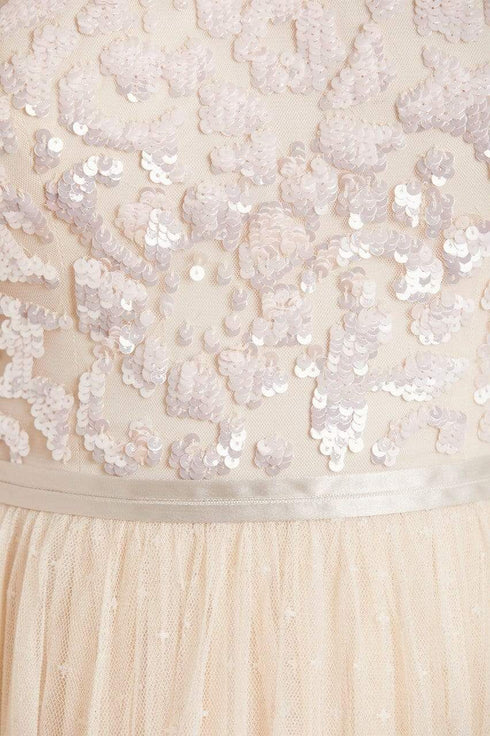 Vestido Tempest Bodice Ballerina - Bege