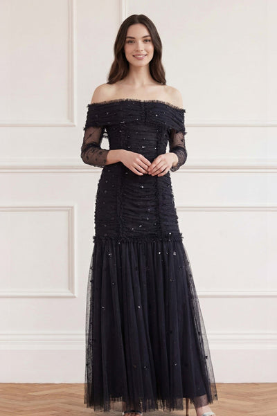 Rochie fără umeri cu roată Love Heart