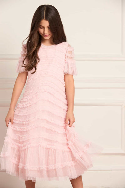 Amara Ruffle Kids Dress