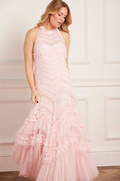 Elia Halter-Neck Gown