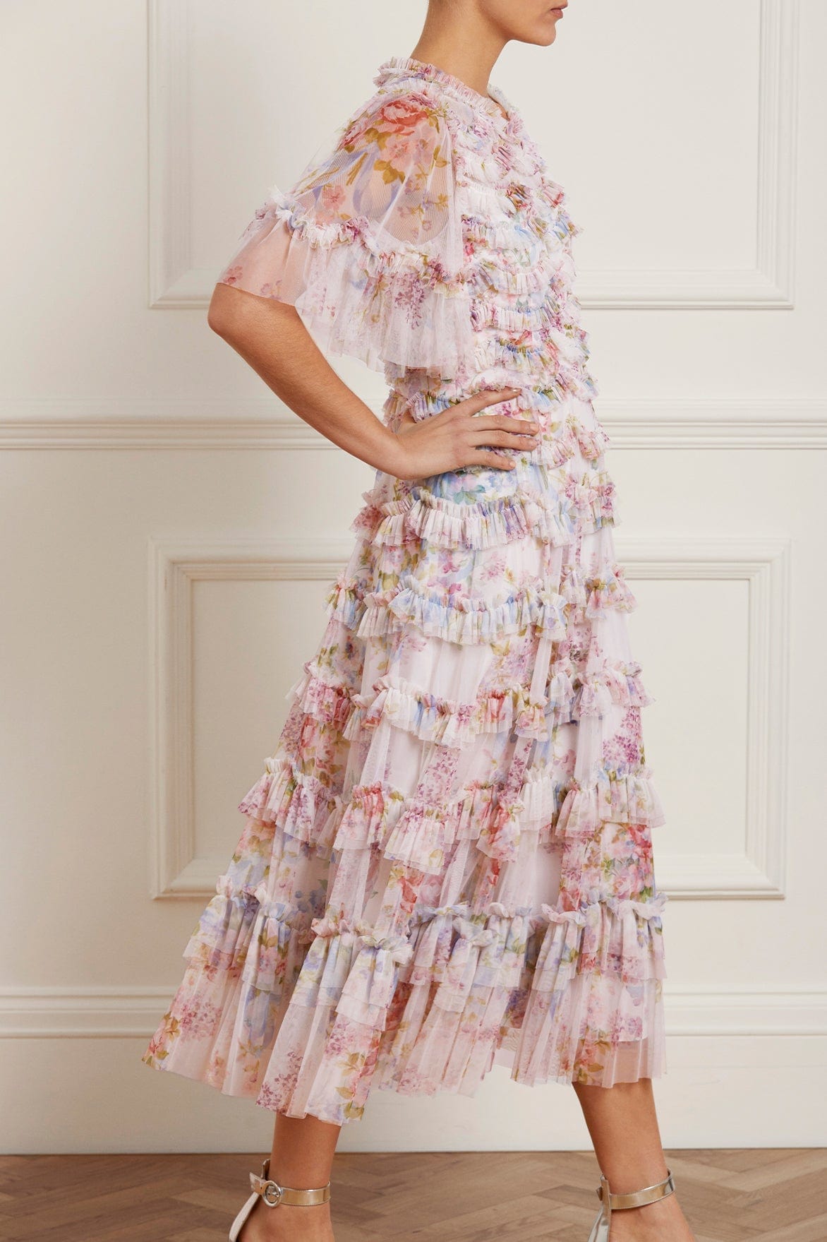 Needle and thread shop dusk floral gown